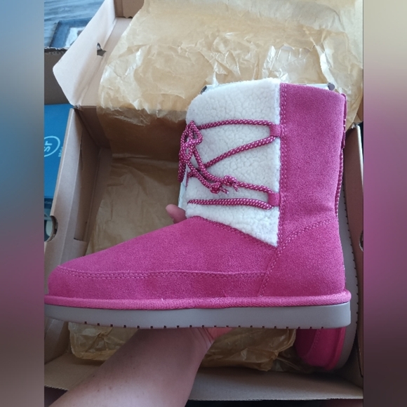 💗UGG Koolaburra by UGG Unisex-Child Michon Short Fashion Boot Size Big 5 - Picture 11 of 13